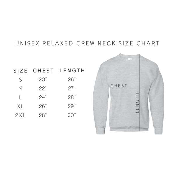 Shimmer || Unisex Crew Neck Sweater
