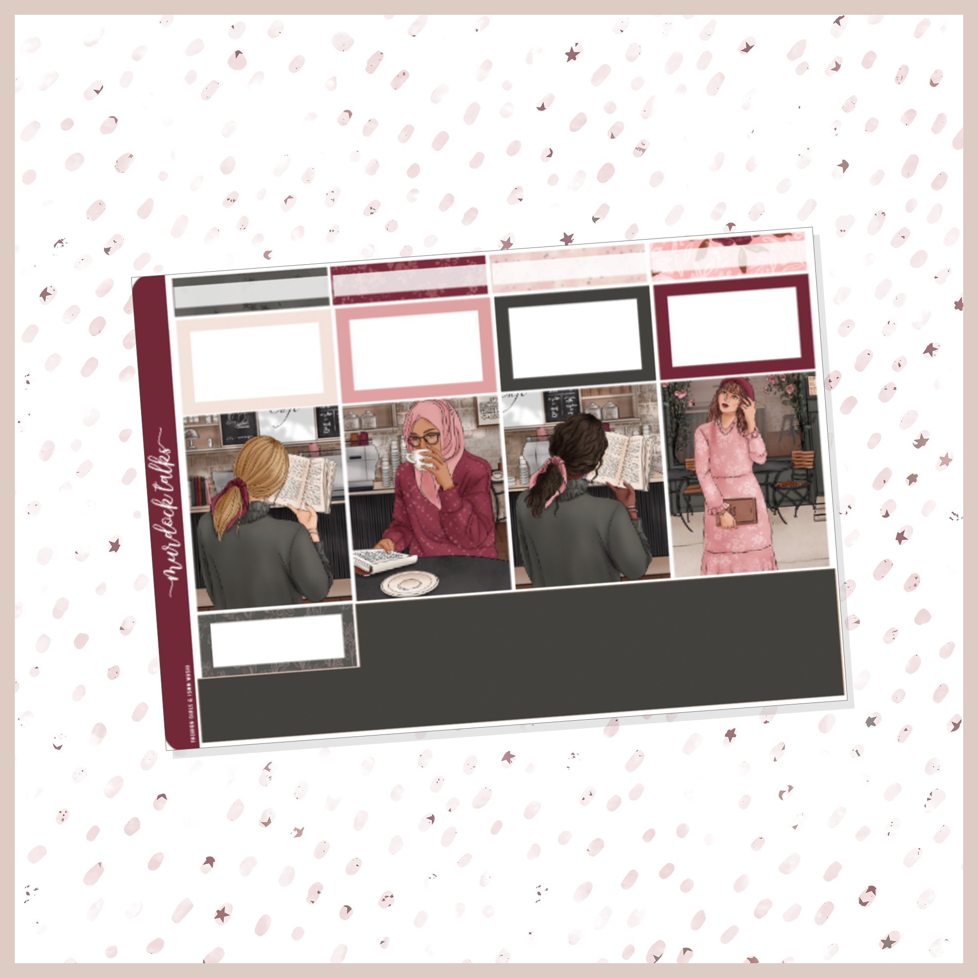 Begin Again 15mm Washi Strip & Fashion Girl Add On