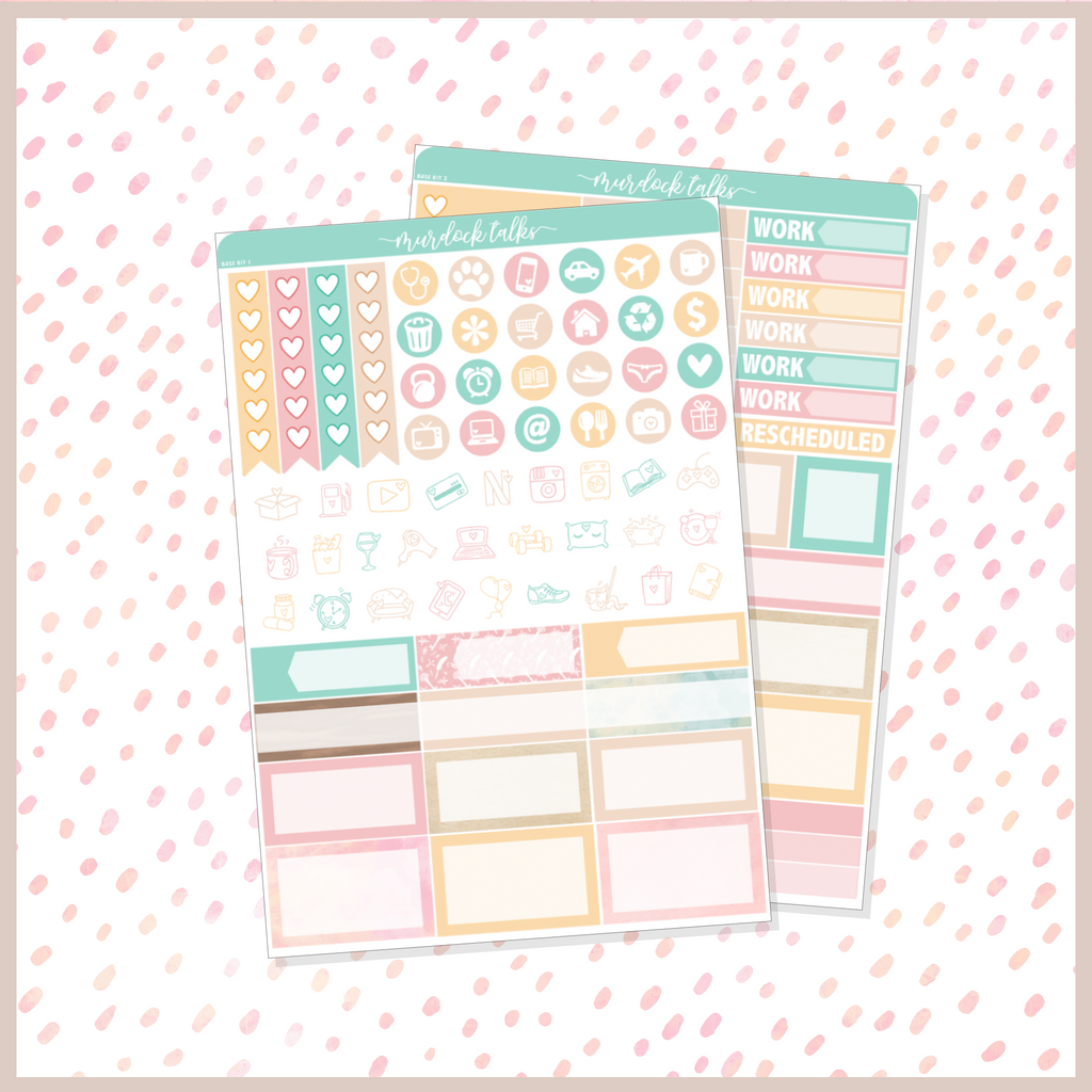 Book Lover 2 Planner Kit