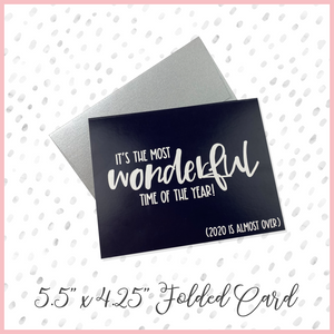 2020 Is Almost Over || Card