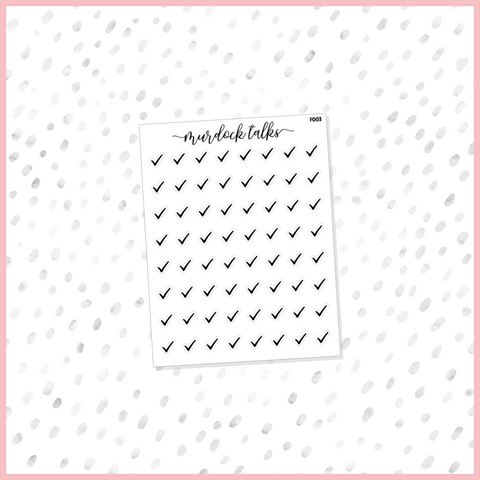Check Marks || FOIL