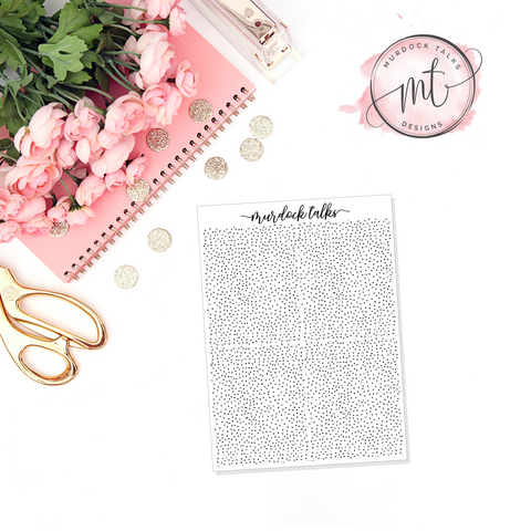 Confetti Dot FOIL Underlay || Boujie Boxes
