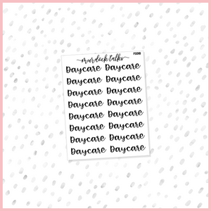 Daycare Script || FOIL