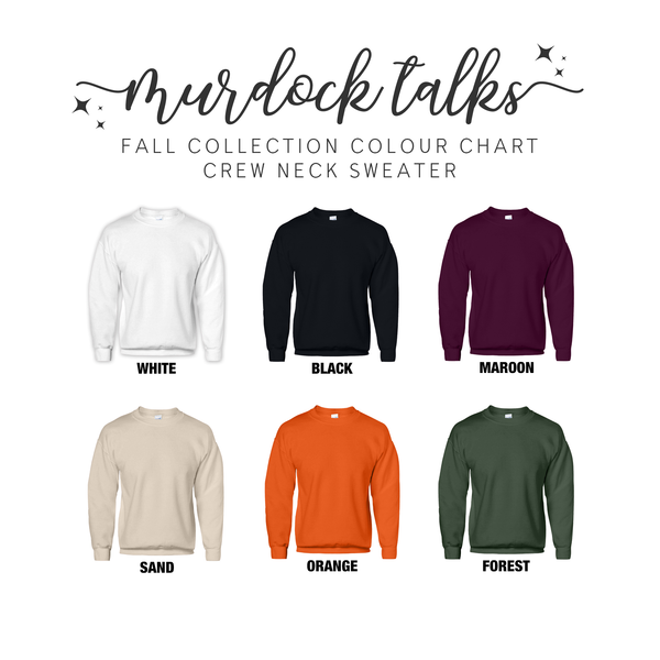 Pumpkin Spice || Unisex Crew Neck Sweater