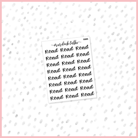 Read Script || FOIL