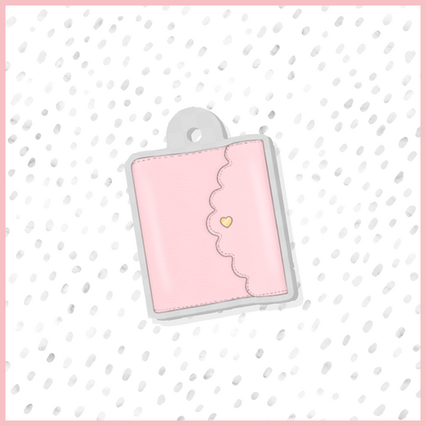 Pink Planner || Acrylic Charm // Key Chain