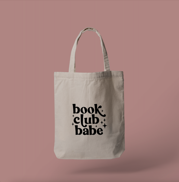 Book Club Babe || Canvas Tote