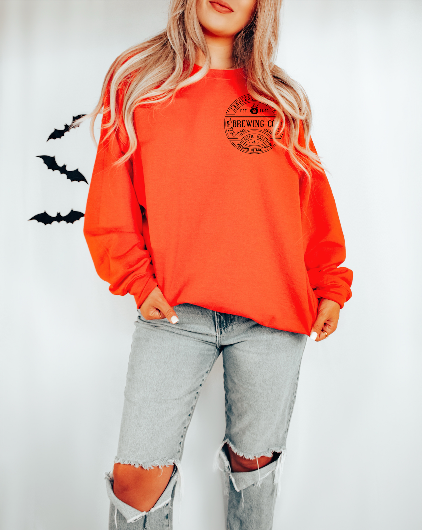 Sanderson Sisters Brewing Co. || Unisex Crew Neck Sweater