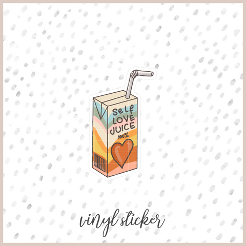 Self Love Juice || Vinyl Sticker
