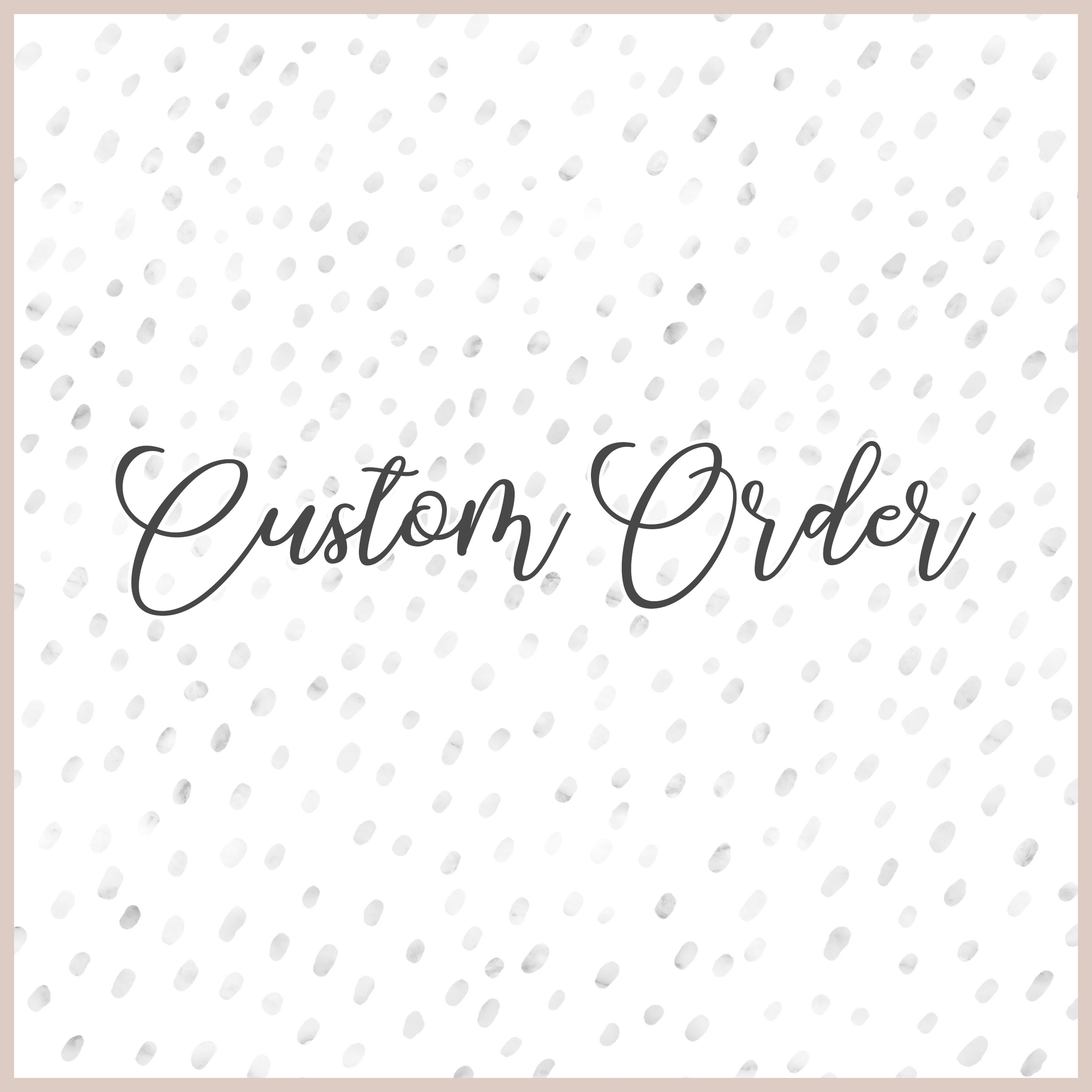 Custom Order || Mari