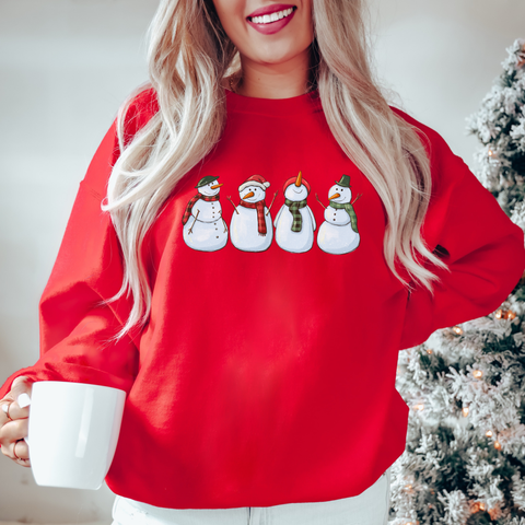 Snowmen || Unisex Crew Neck Sweater