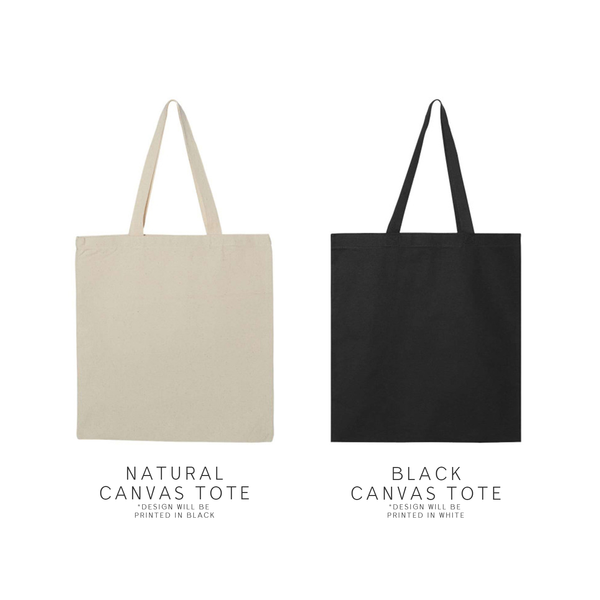 Planner Girl || Canvas Tote