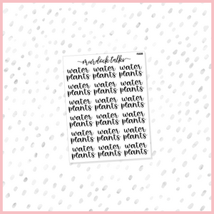 Water Plants Script || FOIL